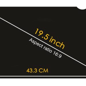 19,5'' FILTRE DE CONFIDENTIALITE & ANTI LUMIERE BLEUE POUR PC