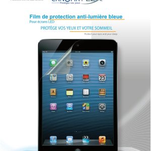 FILTRE POUR LES TABLETTES, ANTI LUMIERE BLEUE